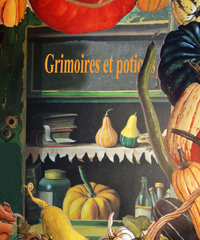 ILLUSTRATION - COURGES ET PLANTES MAGIQUES ILLUSTRATION - COURGES ET PLANTES MAGIQUES