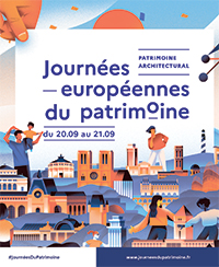 Imge de l'affiche officielle des journes du patrimoine