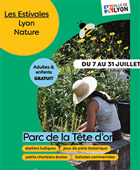 Affiche des Estivales Lyon nature 2025