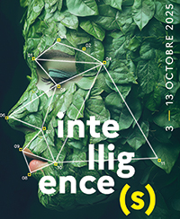 image de l'affiche officielle de la fte de la science reprsentant un visage fminin couvert de feuillage